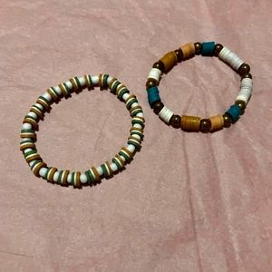 Hand made beaded bracelets ....